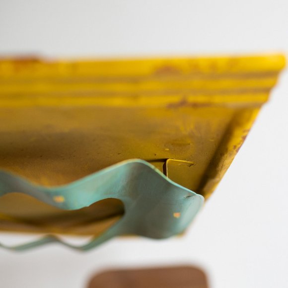 Vintage Looking Metal Letter O - Picture 2 of 3